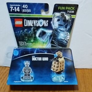 Lego 71238 Dimensions Doctor Who Fun Pack Cyberman & Dalek New Sealed